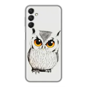 Чохол з пташками на Samsung Galaxy A24 (VPrint) (Мила Сова)