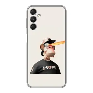Чехлы с Обезьянами NFT для Samsung Galaxy A24 (AlphaPrint) (обезьяна NFT в очках)