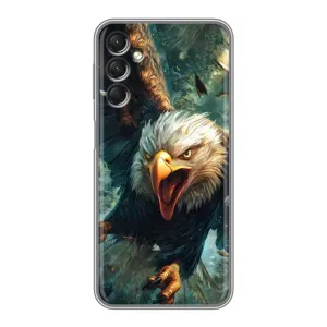 Чохол з картинкою 'Хижаки' для Samsung Galaxy A24 (Орел у польоті)