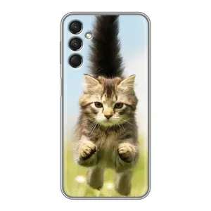 Чохли з Котиками для Samsung Galaxy A24 (VPrint) (Прижок кота)