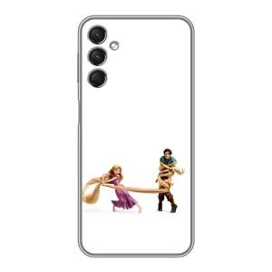 Чехол Рапунцель для Samsung Galaxy A24 (Рапунцель и Флин)