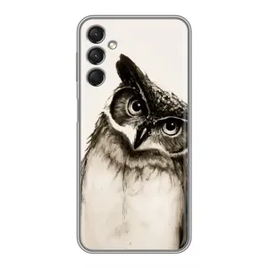 Чохол з пташками на Samsung Galaxy A24 (VPrint) (Сова)