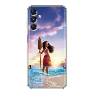 Чехол с мультфильмом Моана Samsung Galaxy A24 (Моана с веслом)
