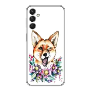 Чохли з картинкою Лисичка для Samsung Galaxy A24 (VPrint) (Весела лисичка)