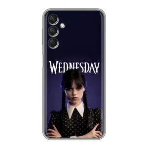 Чехлы Венсдей на Samsung Galaxy A24 Уэнсдей (AlphaPrint) (Wednesday)