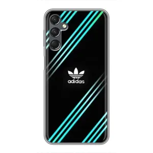 Чохли Адидас для Samsung Galaxy A25 (A256) (AlphaPrint) (Адідас з полосами)