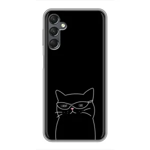 Чохол з малюнком кіт на Samsung Galaxy A25 (A256) (Байдужий кіт)
