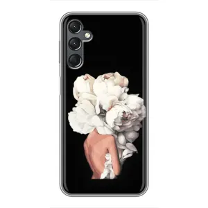 Чехлы (ART) Цветы на Samsung Galaxy A25 (A256) (VPrint) (Білі квіти)