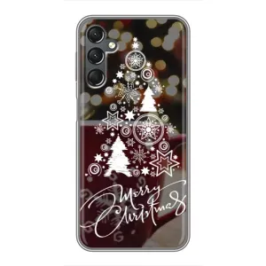 Різдвяні Чохли для Samsung Galaxy A25 (A256) (VPrint) (Ялинка яскрава)