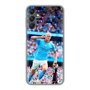 Чехлы с футболистом Ерлинг Холанд для Samsung Galaxy A25 (A256) (AlphaPrint) (фанаты Холанда)
