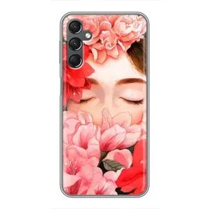 Чехлы (ART) Цветы на Samsung Galaxy A25 (A256) (VPrint) (Очі в квітах)