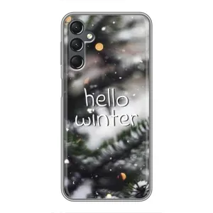 Новорічні, Святкові Чохли для Samsung Galaxy A25 (A256) - 2024 год (Hello winter)