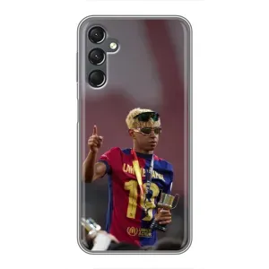 Чехол с футболистом Ламин Ямаль Samsung Galaxy A25 (A256) (Lamine Yamal)