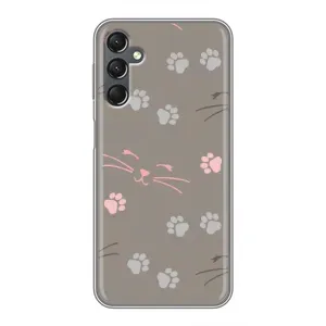 Чохол з малюнком кіт на Samsung Galaxy A25 (A256) (Лапи і вуса)