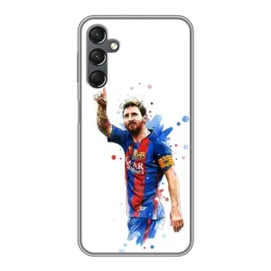Чехлы Месси для Samsung Galaxy A25 (A256) (AlphaPrint) (Лео Месси)