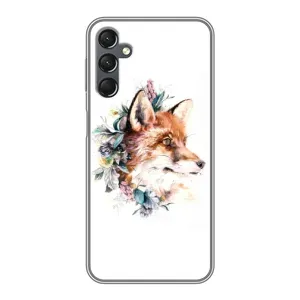Чохли з картинкою Лисичка для Samsung Galaxy A25 (A256) (VPrint) (Лиса в квітах)