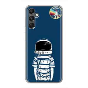 Чохол NASA для Samsung Galaxy A25 (A256) (AlphaPrint) (Хлопчик в шоломі)