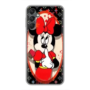 Чехол Disney Mouse Samsung Galaxy A25 (A256) (PREMIUMPrint) (Минни Маус ЛВ)
