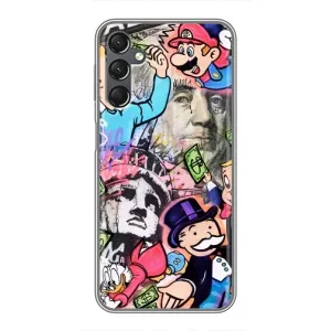 Чохли з крутими принтами для Samsung Galaxy A25 (A256) - (PREMIUMPrint) (Monopoly man)