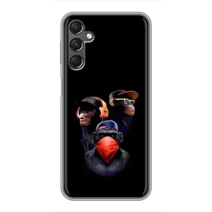 Чохол з Мавпами Samsung Galaxy A25 (A256) - (AlphaPrint) (Три мавпи)