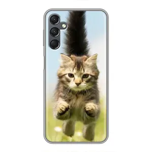 Чохли з Котиками для Samsung Galaxy A25 (A256) (VPrint) (Прижок кота)