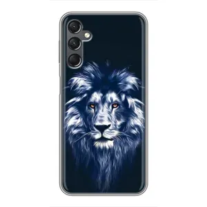 Чохол з картинкою ЛЕВ для Samsung Galaxy A25 (A256) (VPrint) (Синій Лев)
