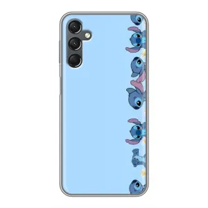 Чехол с принтом Стич на Samsung Galaxy A25 (A256) (Стич фон)