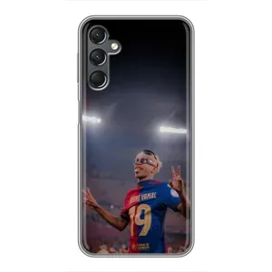 Чехол с футболистом Ламин Ямаль Samsung Galaxy A25 (A256) (Ямаль на стадионе)