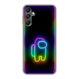 Чехол Амонг Ас для Samsung Galaxy A25 (A256) (AlphaPrint) (Яркий скин)