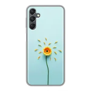 Чехлы с Цветами для Samsung Galaxy A25 (A256) (VPrint) (Желтый цветок)