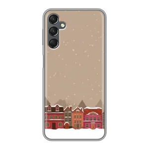 Новорічні, Святкові Чохли для Samsung Galaxy A25 (A256) - 2024 год (Зимове місто)