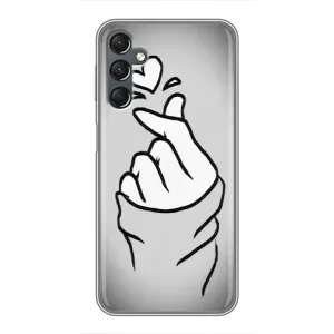 Чехол с принтом «Значок Love» для Samsung Galaxy A25 (A256)