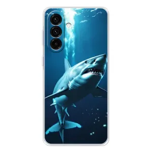 Чехол с картинкой «Хищники» для Samsung Galaxy A26 5G (Акула под водой)