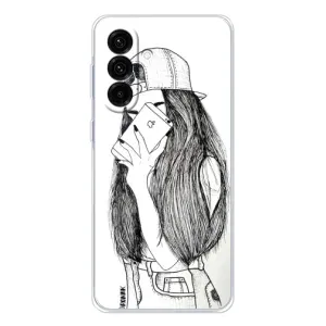 Чохол з друком для Samsung Galaxy A26 5G - (Мода) (AlphaPrint) (Фото дівчини)