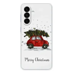 Різдвяні, Святкові Чохли для Galaxy A26 5G (Авто з ялинкою)