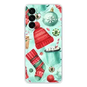 Новорічні Чохли для Galaxy A26 5G (VPrint) (Одяг НР)