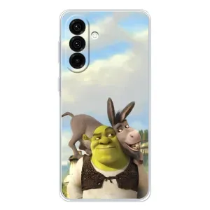 Чехол с мультфильмом Шрек на Samsung Galaxy A26 5G (Шрек и Осел)