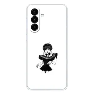 Чехлы Венсдей на Samsung Galaxy A26 5G Уэнсдей (AlphaPrint) (танец Уэнздей)