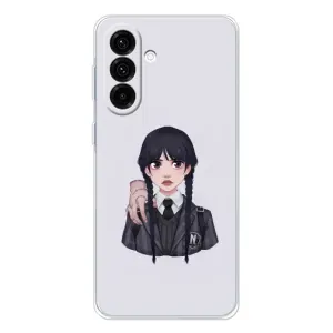 Чехлы Венсдей на Samsung Galaxy A26 5G Уэнсдей (AlphaPrint) (Уэнздей и Вещь)