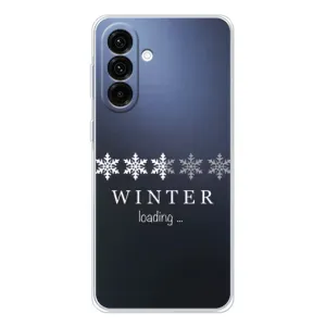 Зимні Чохли для Galaxy A26 5G - прозорий фон (Winter loading)