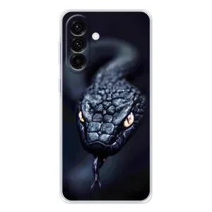 Чехол с картинкой «Хищники» для Samsung Galaxy A26 5G (Черная змея)