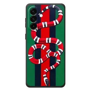 Чехлы ГУЧЧИ для Самсунг Галакси А27 (AlphaPrint) (Gucci змия)
