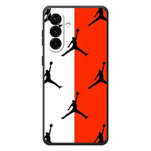 Чехлы для Samsung Galaxy A27 - с картинкой JORDAN (AlphaPrint) (Лого Джордан)