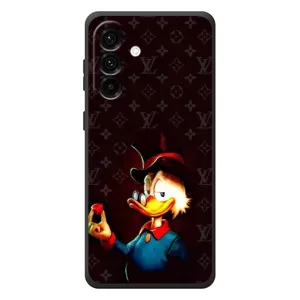 Чехлы для Samsung Galaxy A27 - Скрудж МакДак Louis Vuitton (PREMIUMPrint) (Скрудж с бриллиантом)