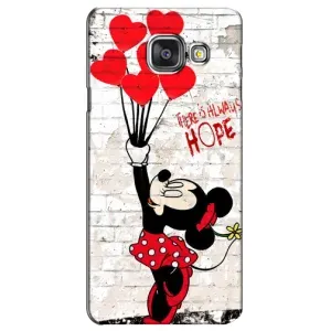 Чехол Disney Mouse Samsung Galaxy A3 2016 / A3100 / A310F (PREMIUMPrint) (Heart Minni)
