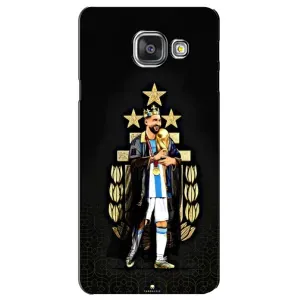 Чехлы для Samsung Galaxy A3 2016 / A3100 / A310F (Leo чемпион) (AlphaPrint) (Месси Король)