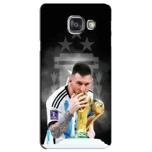 Чехлы для Samsung Galaxy A3 2016 / A3100 / A310F (Leo чемпион) (AlphaPrint) (Месси Чемпион)