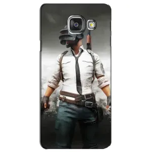 Чехол PUBG для Самсунг A3 2016, A3100, A310F (AlphaPrint) (Пабг мен)