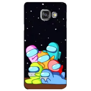 Чохли Амонг Ас для Samsung Galaxy A3 2016 / A3100 / A310F (AlphaPrint) (Скіни в космосі)