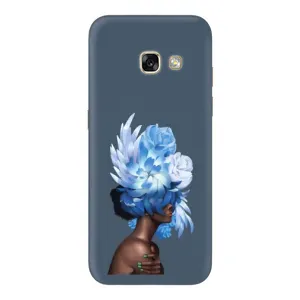Чехлы (ART) Цветы на Samsung Galaxy A3 2017 / A320 / A320F (VPrint) (Цветы на голове)